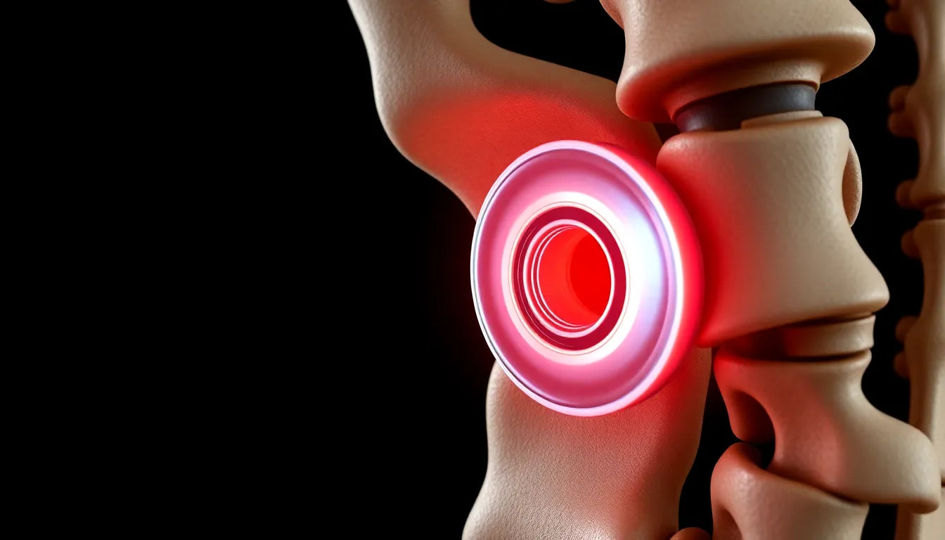 Bevrijd je van rugpijn: ontdek de kracht van anodyne bij bandscheibenvorwölbung - Illustration