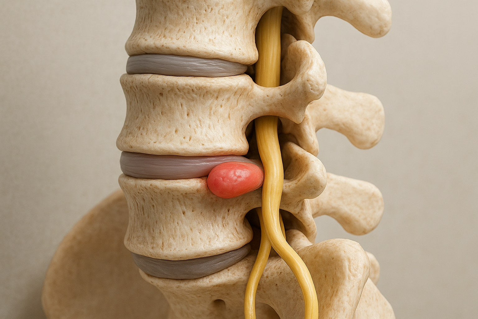 Ontdek de weg naar herstel: van hernia L4-L5 naar pijnvrij leven - Illustration