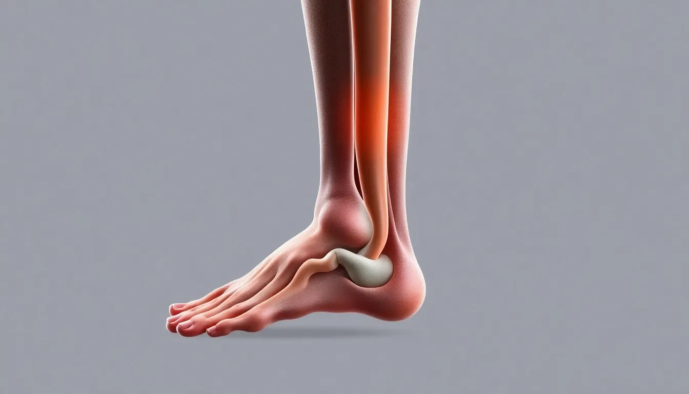 Guérison pied tombant: ontdek de weg naar herstel en vrijheid - Illustration