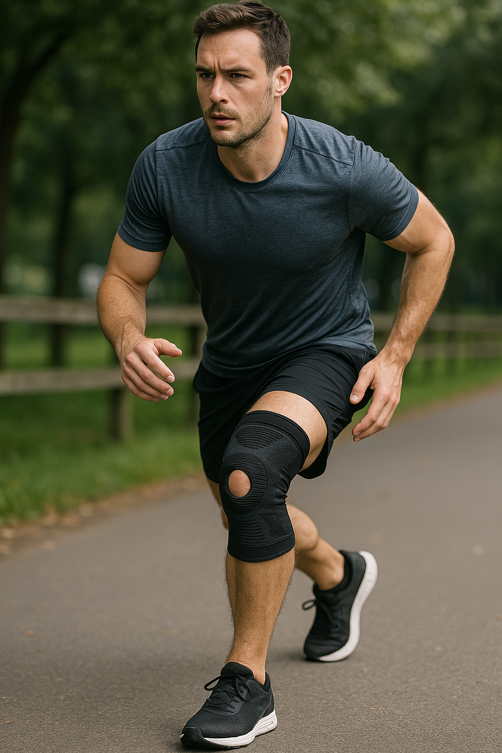 Kniesteun voor hardlopen: jouw ultieme gids voor pijnvrij rennen - Illustration