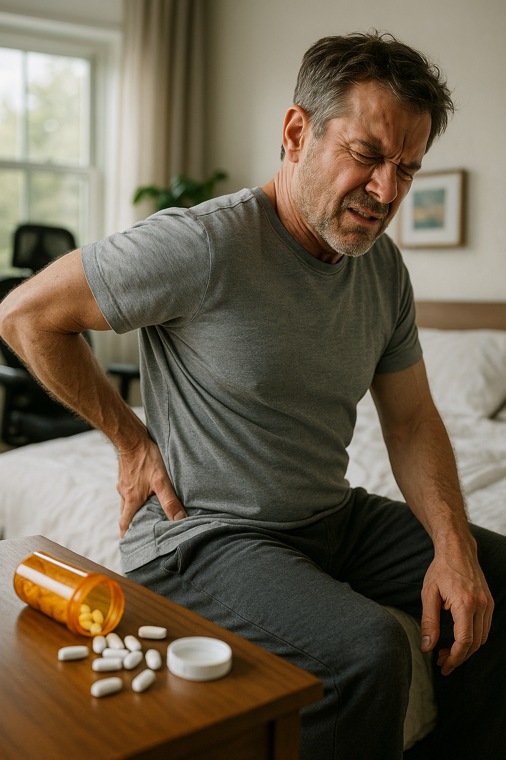 Ontdek de verborgen risico's van medicatie bij rugpijn en de betere alternatieven - Illustration