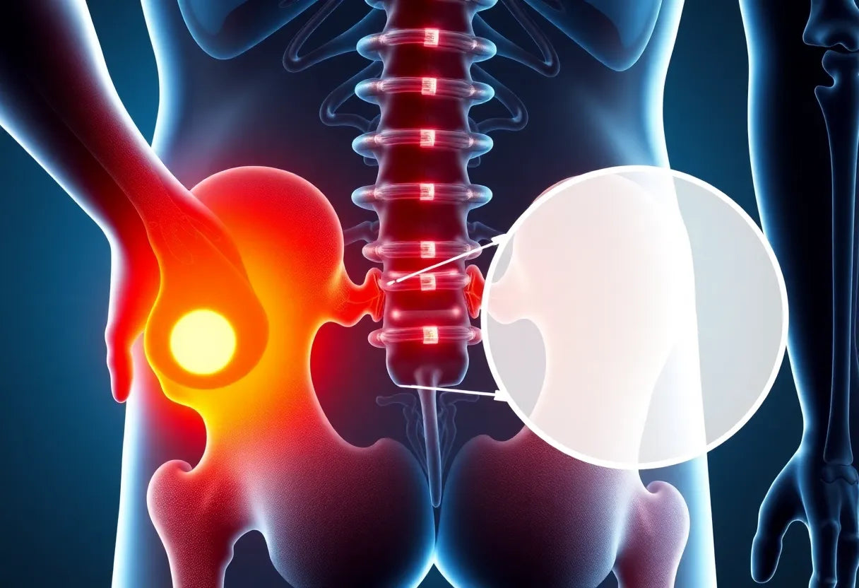 Ischias pijn: doorbreek de cyclus en vind verlichting - Illustration