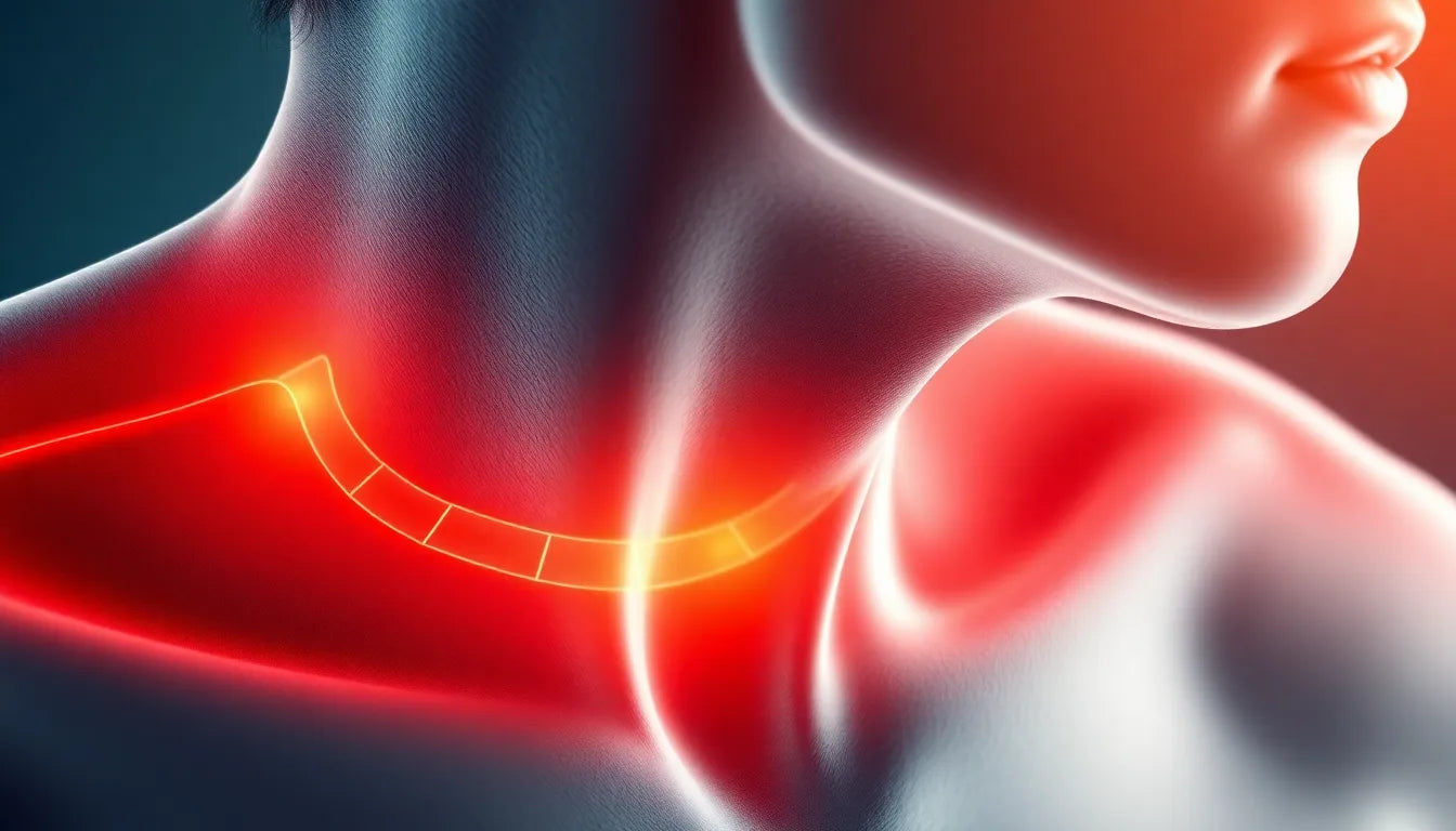 Stress en cervicale hernia: ontdek de verborgen link en verlichting - Illustration