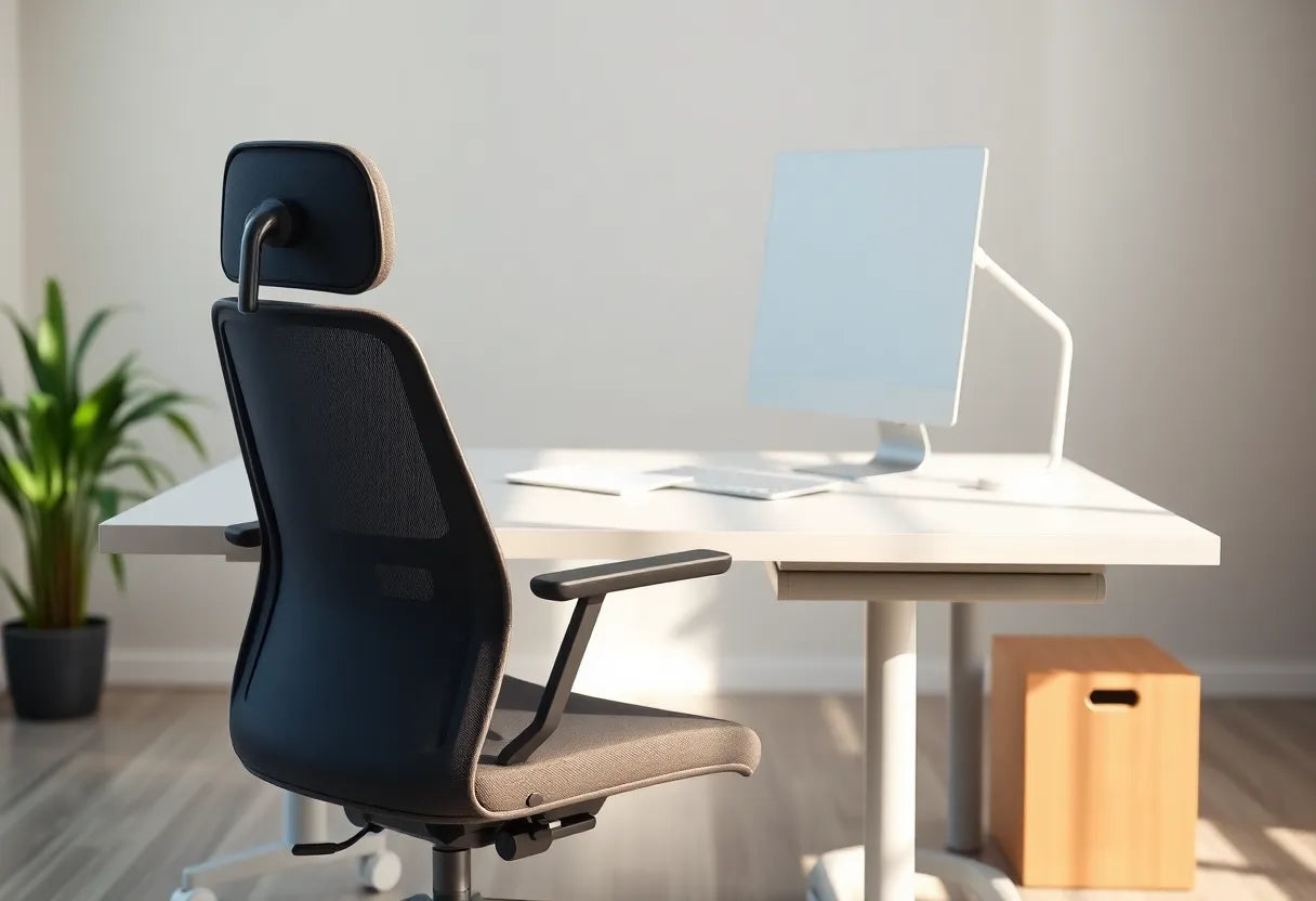 Ontdek het geheim van ultiem comfort met een ergonomische bureaustoel - Illustration