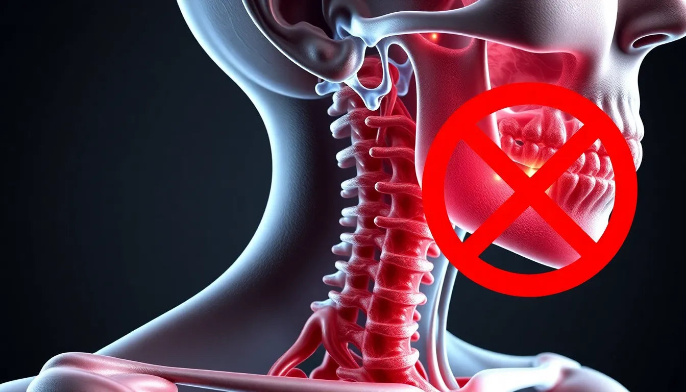 Leven met ernstige arthrose cervicale: herken de symptomen en vind verlichting - Illustration