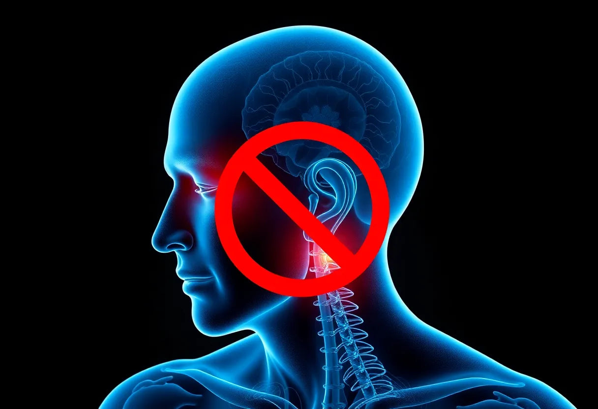 Ontsnap aan de greep van hoofdpijn door nekspanning: ontdek verlichting vandaag! - Illustration