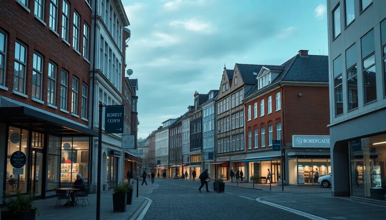 Ontdek lokale oplossingen voor ondt i lænden in Borgergade - Illustration
