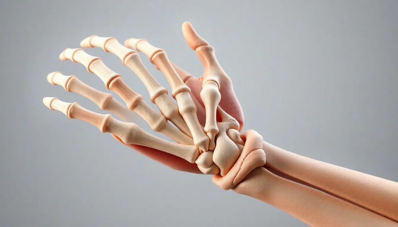 Ontdek de verborgen kracht van het os du poignet: stabiliteit en mobiliteit in harmonie - Illustration