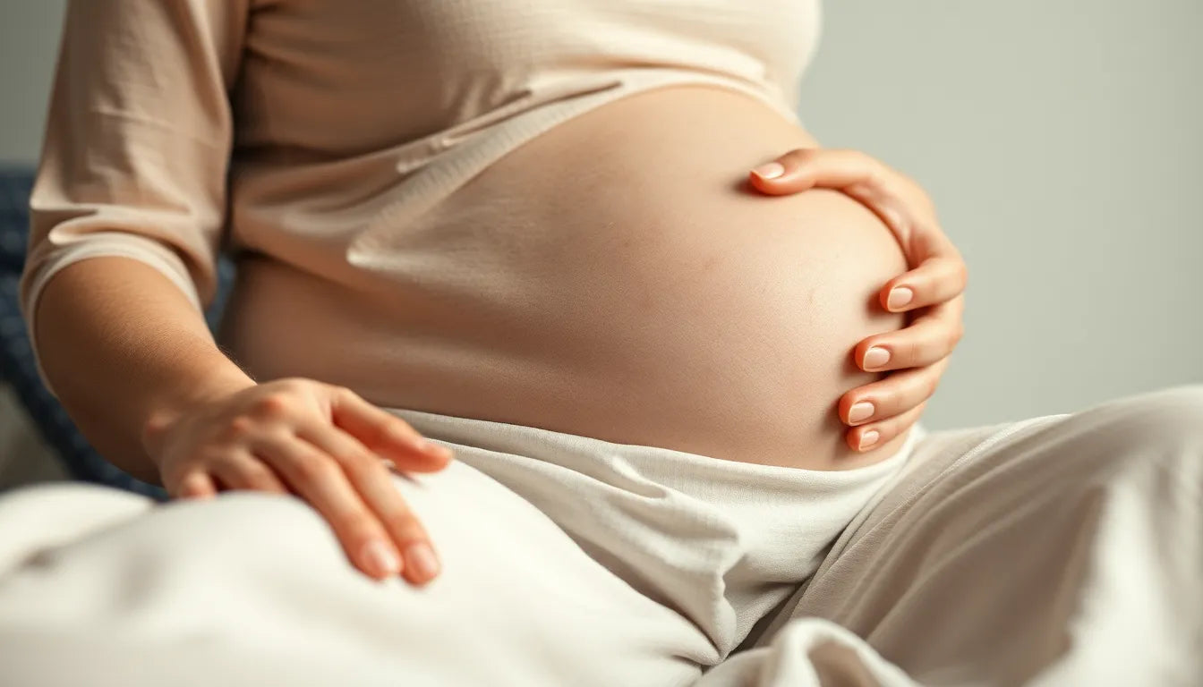 Verlicht de pijn: ontdek oplossingen voor menstruationssmerter en ondt i lænden tijdens de zwangerschap - Illustration