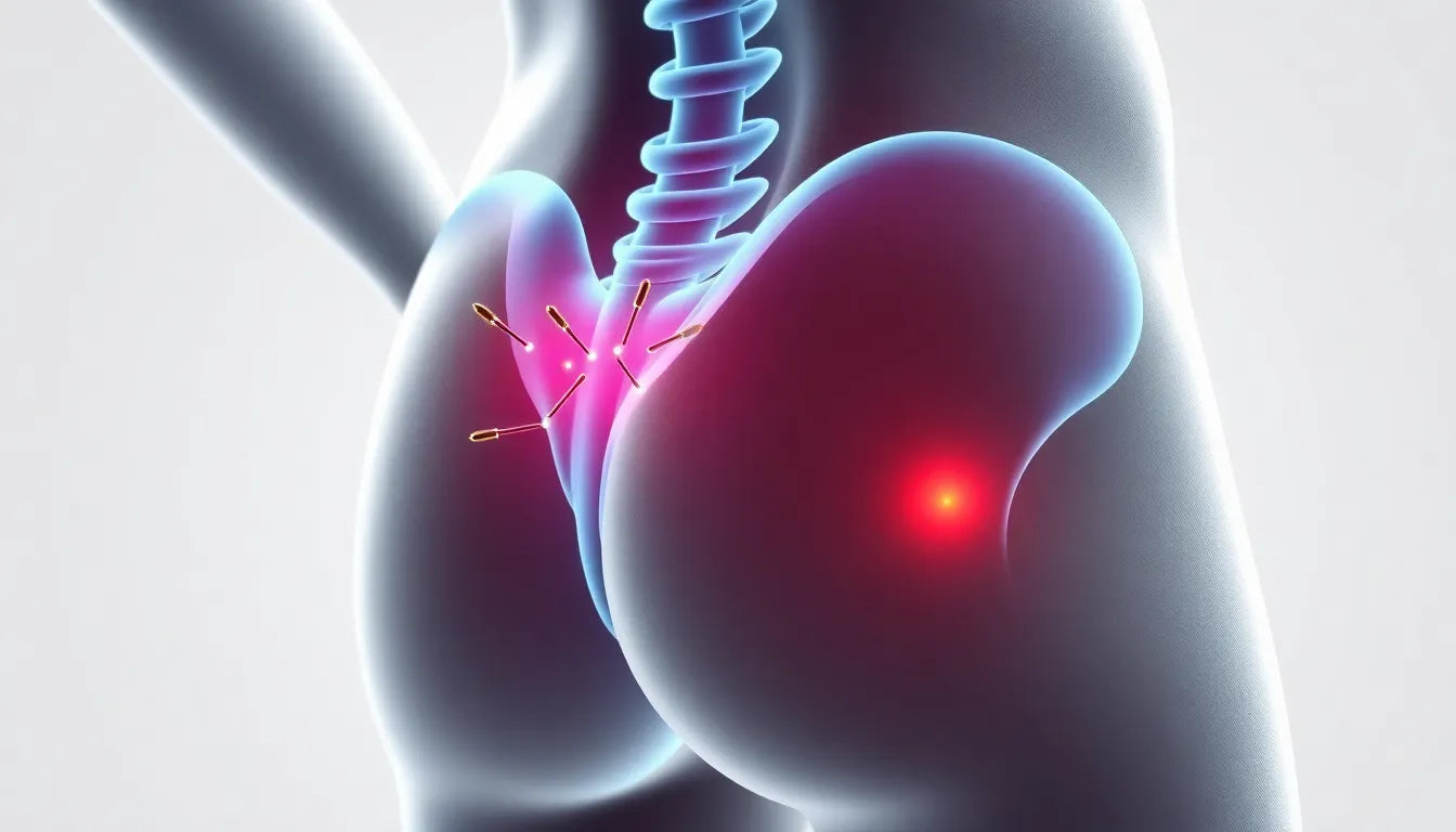 Verlicht Ischiaspijn: Ontdek de Kracht van Acupunctuur - Illustration