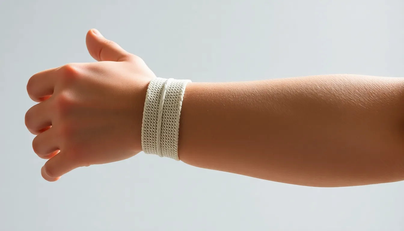 Ontdek de ultieme ondersteuning voor je pols met bandage poignet - Illustration