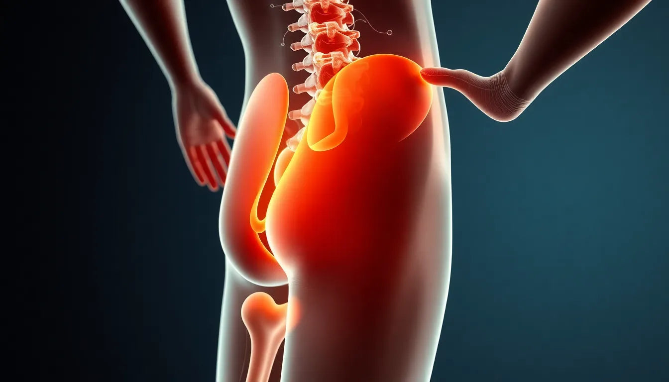 Ontsnap aan de pijn van lumbale sciatica: ontdek effectieve oplossingen! - Illustration