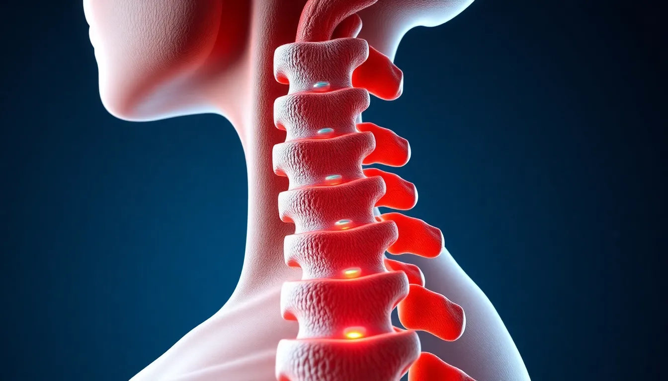Ontdek hoe ergonomie cervicale spondylose kan verlichten - Illustration