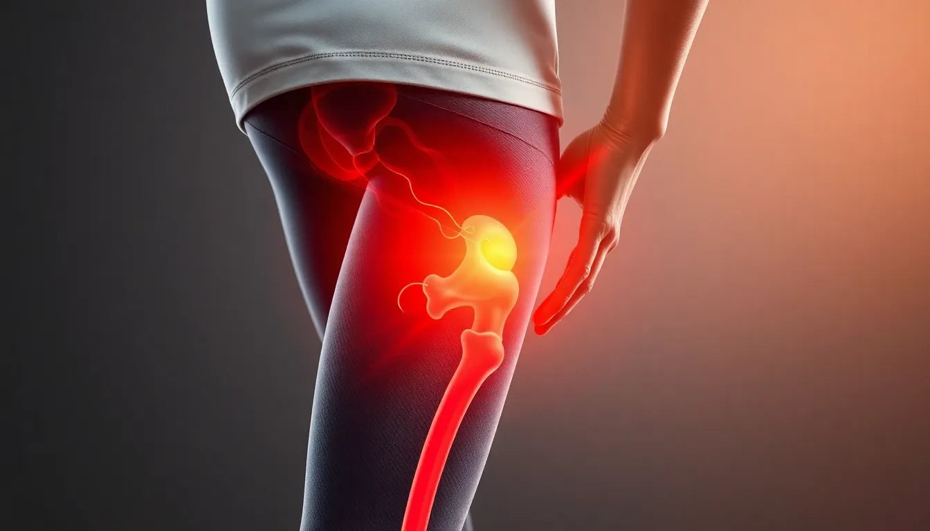 Bevrijd je van pijn aan de buitenkant van je knie - Illustration