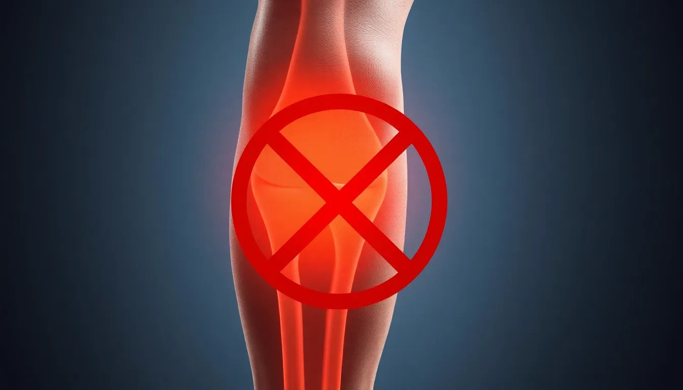 Kinderen met kniepijn: hoe herken je de symptomen en vind je verlichting? - Illustration