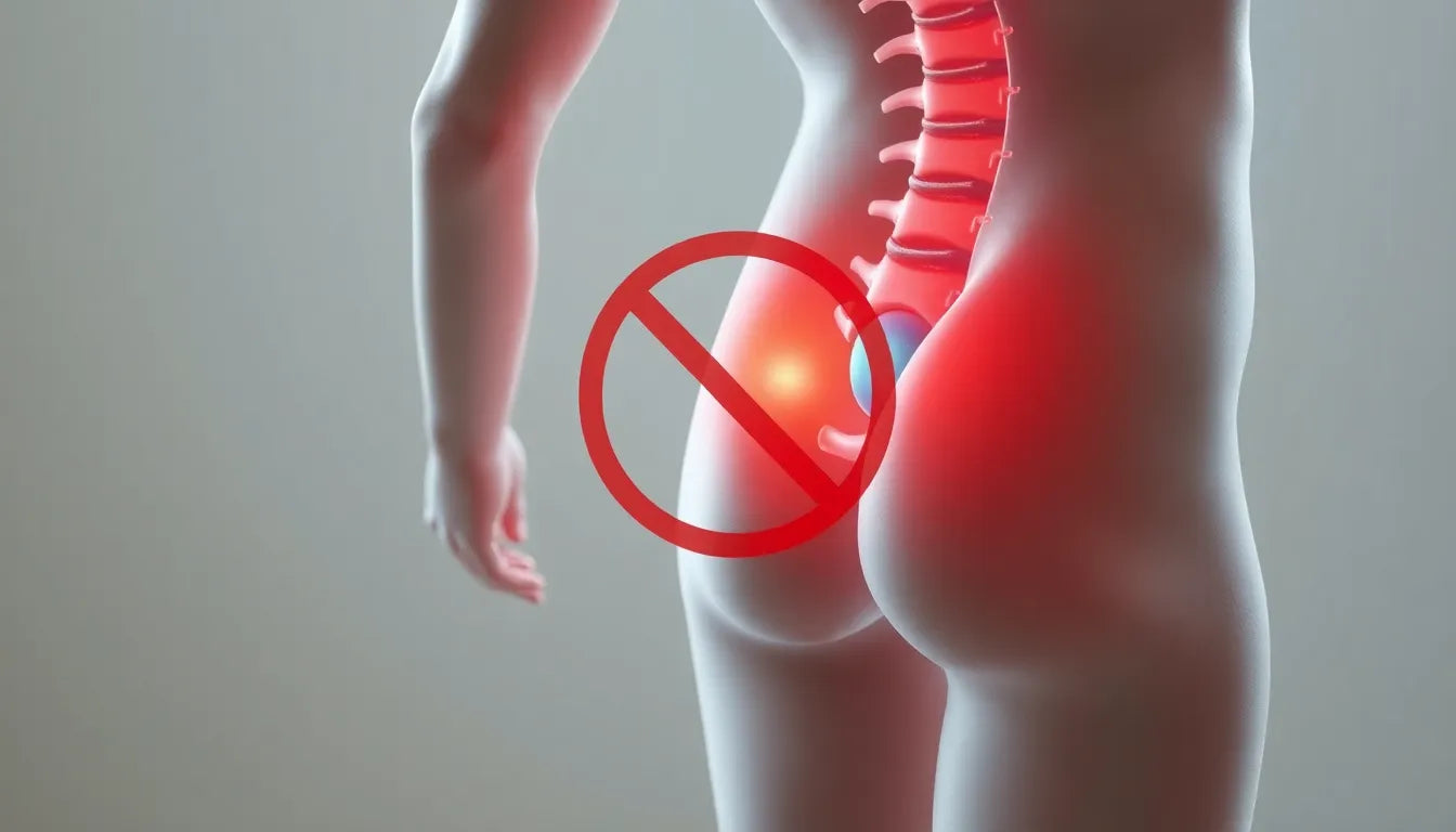 Ontsnap aan sciatische pijn met eenvoudige étirements - Illustration