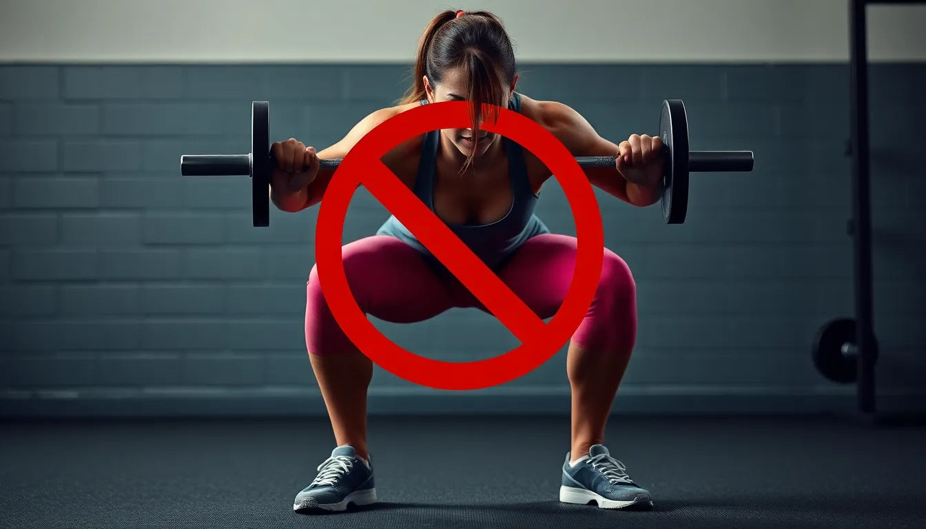 Voorkom rugpijn na squats: ontdek de verborgen oorzaken en oplossingen - Illustration