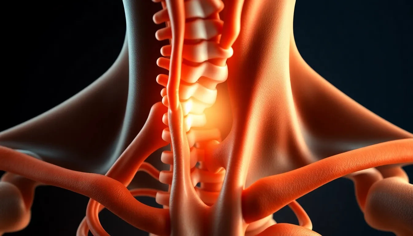 Bevrijd je van nekpijn: ontdek oplossingen voor hernie discale cervicale - Illustration