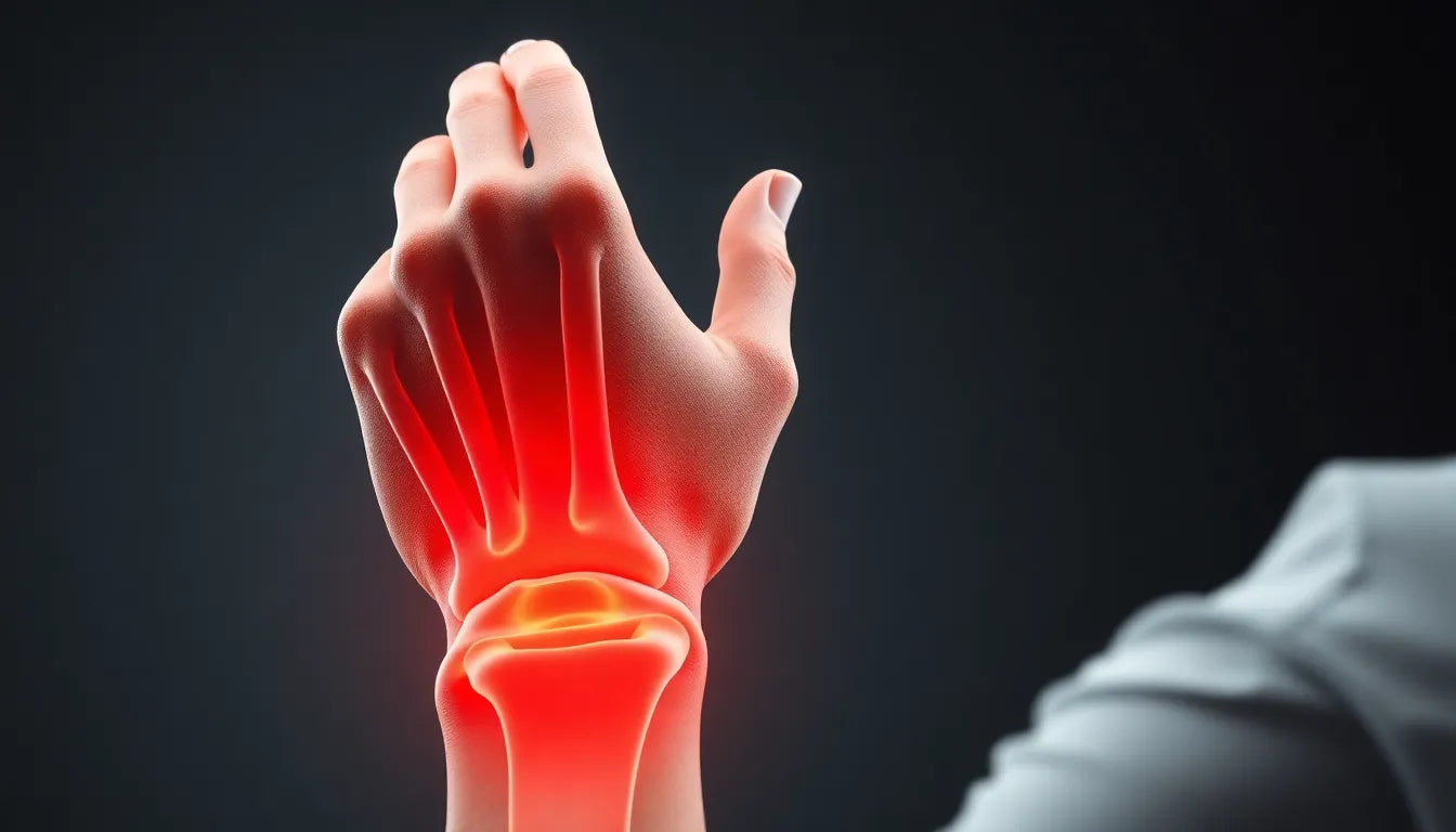 Ontdek de verborgen oorzaken van ondt i håndled på ydersiden en vind verlichting vandaag! - Illustration