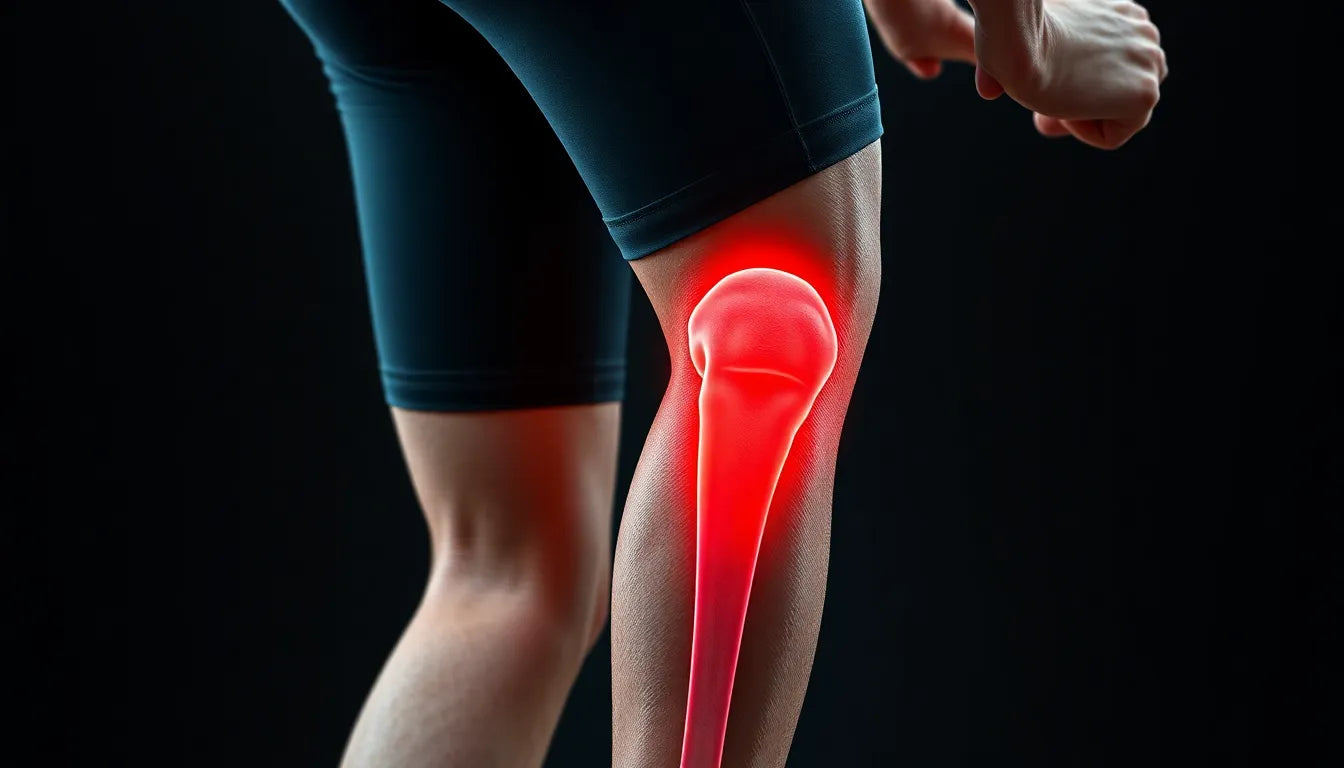 Bevrijd je van pijn aan de buitenkant van je knie: ontdek de oorzaken en oplossingen - Illustration