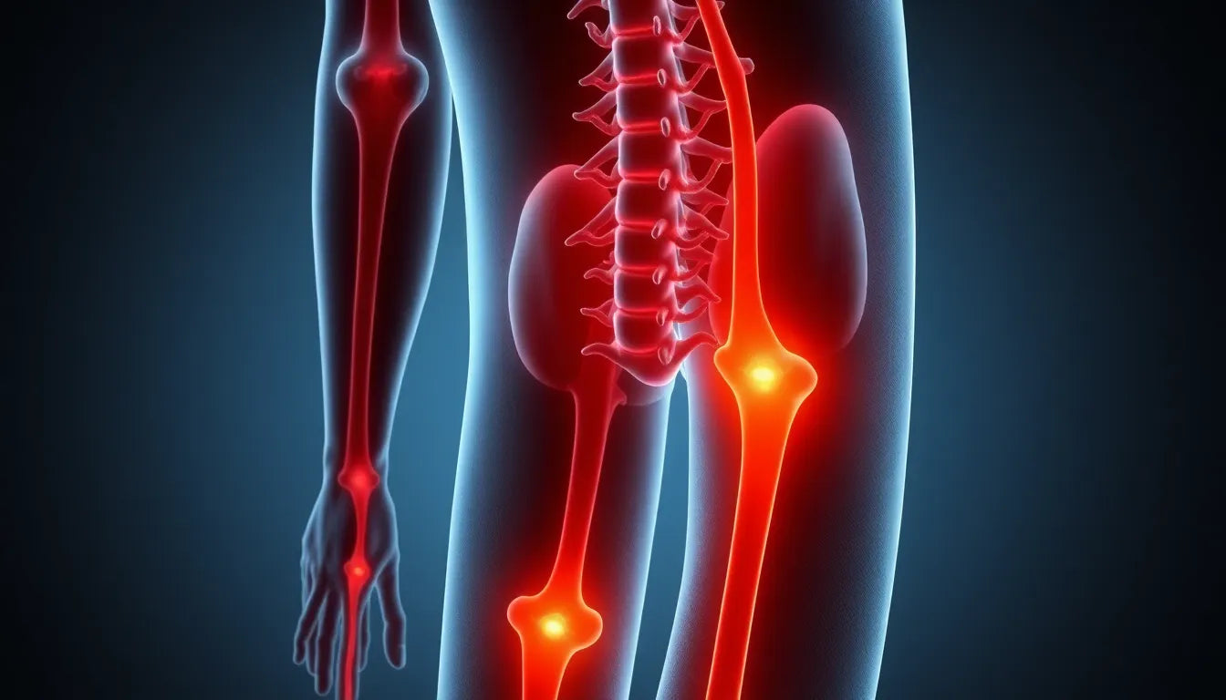 Ontsnap aan de pijn: verlichting voor douleur nerf sciatique fessier - Illustration