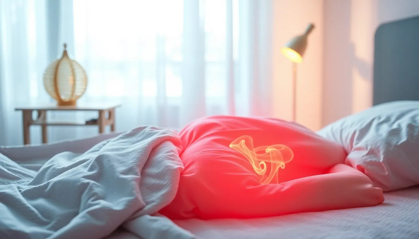 Wakker liggen van kniepijn? Ontdek de oorzaken en oplossingen! - Illustration