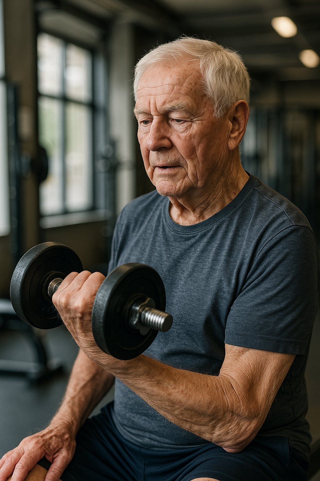 Krachttraining voor senioren: sterker en gezonder ouder worden - Illustration