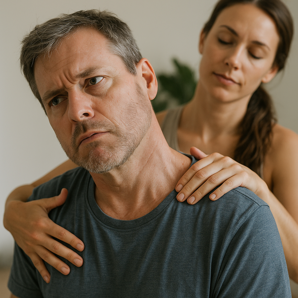Bevrijd je nek: ontdek effectieve behandelingen voor torticollis - Illustration