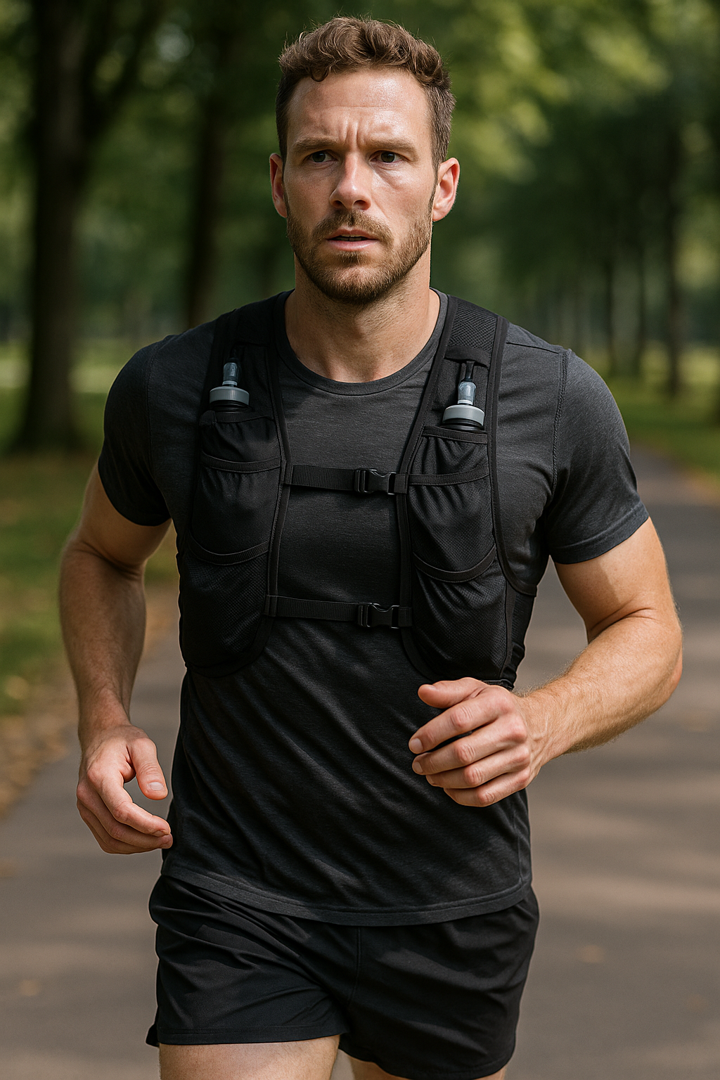 Ervaar ultiem comfort met het perfecte hardloopvest voor heren - Illustration