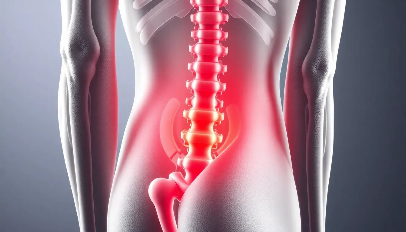 Ontsnap aan de pijn van sciatalgie: ontdek je pad naar verlichting - Illustration