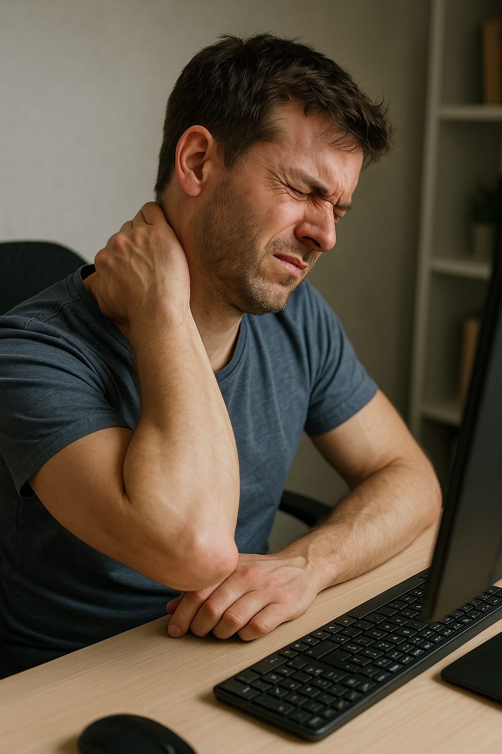 Symptômes tension cervicale: herken de signalen en vind verlichting - Illustration