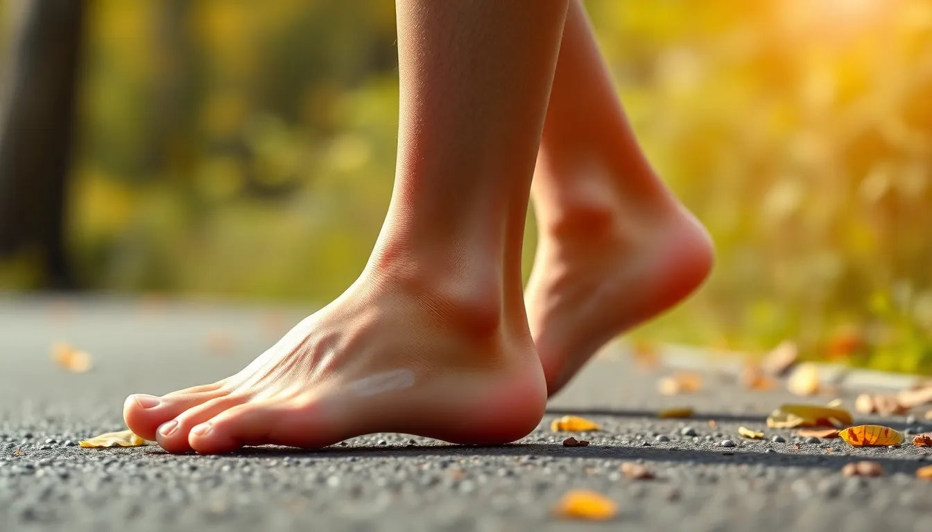 Stap zonder pijn: ontdek de geheimen om ondt i foden når jeg går te verlichten - Illustration