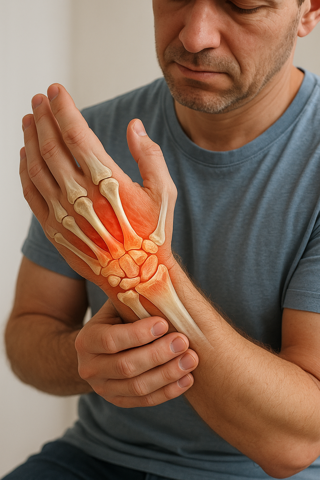 Rechterpolspijn: ontdek de oorzaken en oplossingen voor verlichting - Illustration