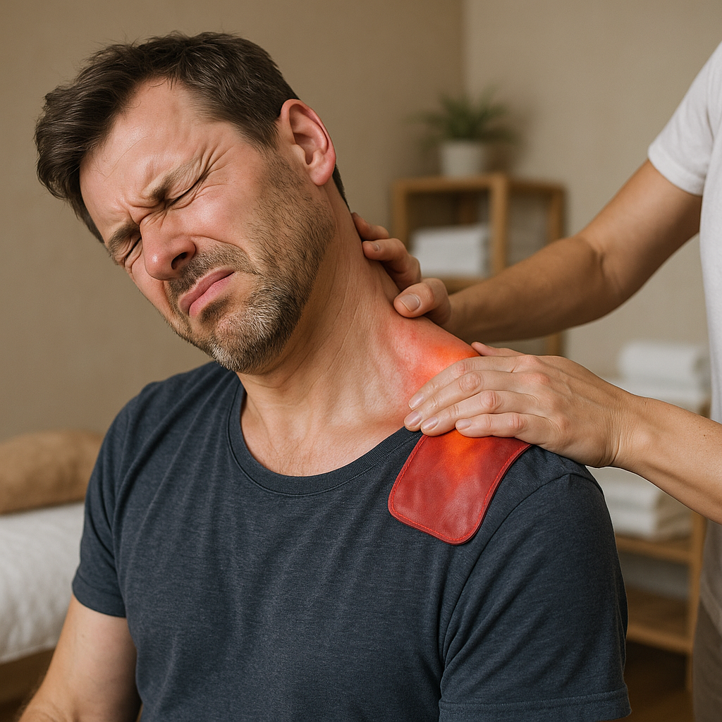 Verlicht je stijve nek met massage torticolis: ontdek de kracht van ontspanning - Illustration