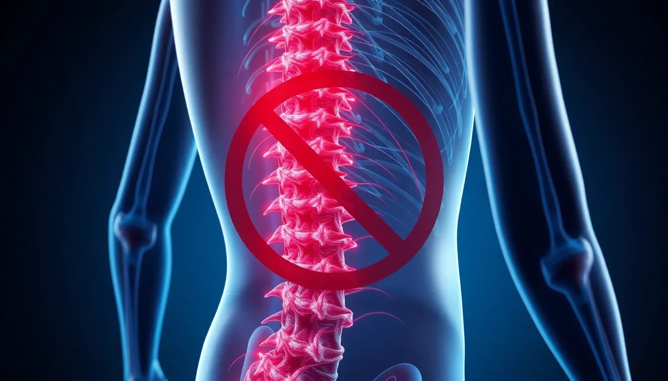 Plotselinge pijn in de onderrug: de verborgen oorzaken onthuld - Illustration