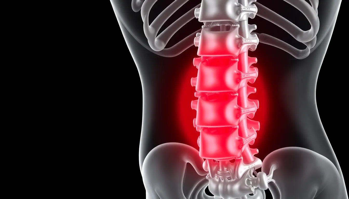 Verlicht je rugpijn: ontdek de verborgen signalen van hernie discale l4-l5 - Illustration