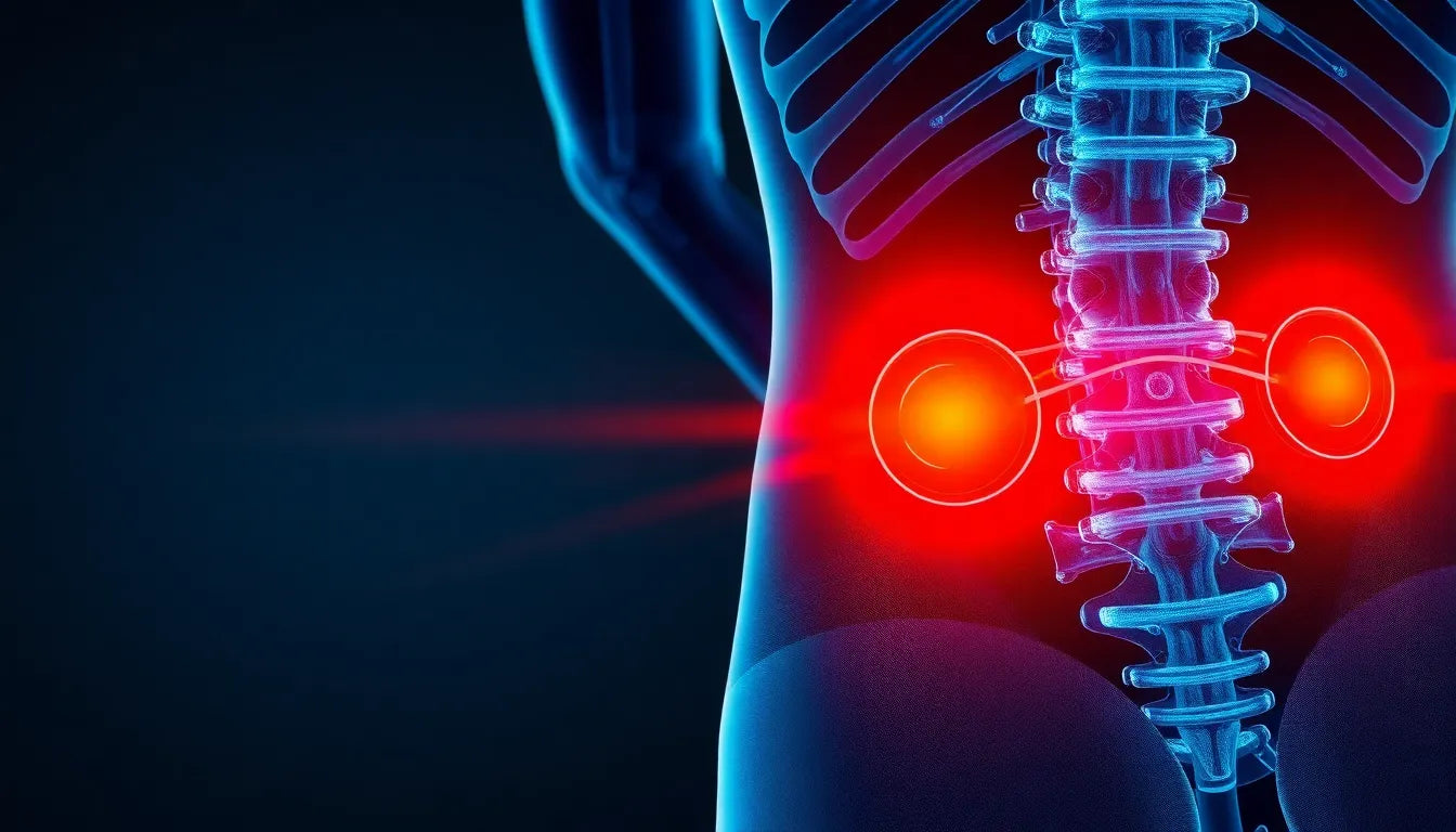 Bevrijd jezelf van pijn onder de ribben en in de rug: ontdek de oplossingen nu! - Illustration