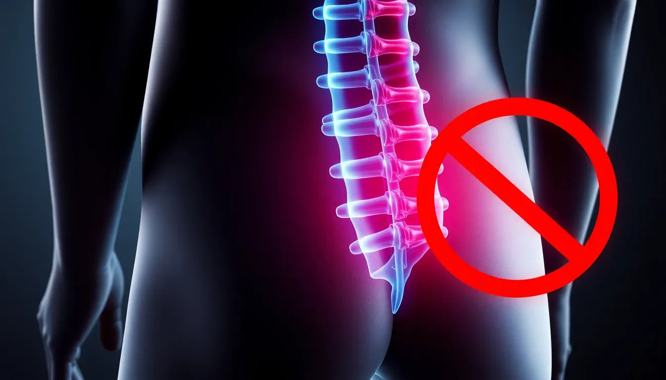 Ontdek de weg naar verlichting van sciatica pain - Illustration