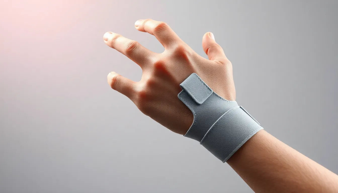 Ontdek de kracht van een attelle poignet voor effectieve pijnverlichting - Illustration