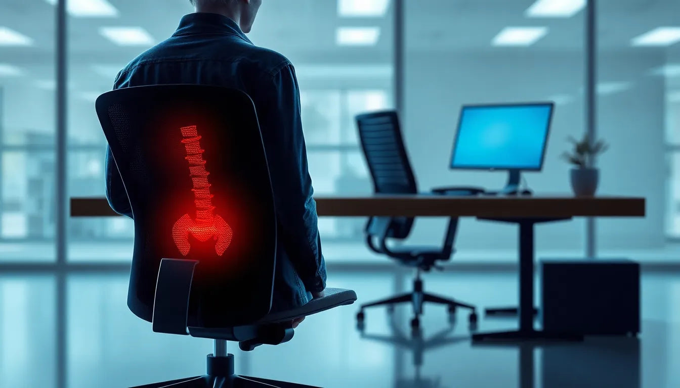 Zit je pijnvrij? Ontdek hoe je rugklachten kunt vermijden - Illustration