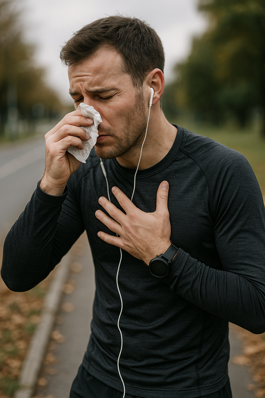 Hardlopen met verkoudheid: wanneer wel en wanneer niet? - Illustration