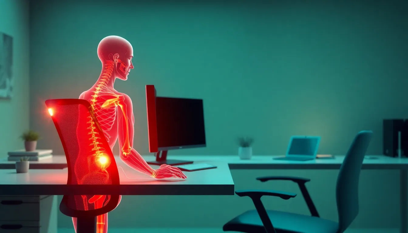 Transformeer je werkplek met ergonomie bureau essentials - Illustration