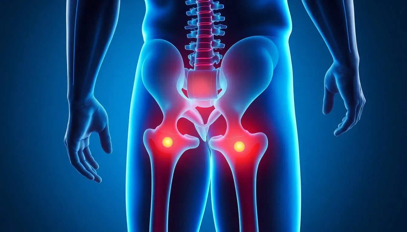 Wakker worden van pijn in je dijbeen? Hier is de oplossing! - Illustration