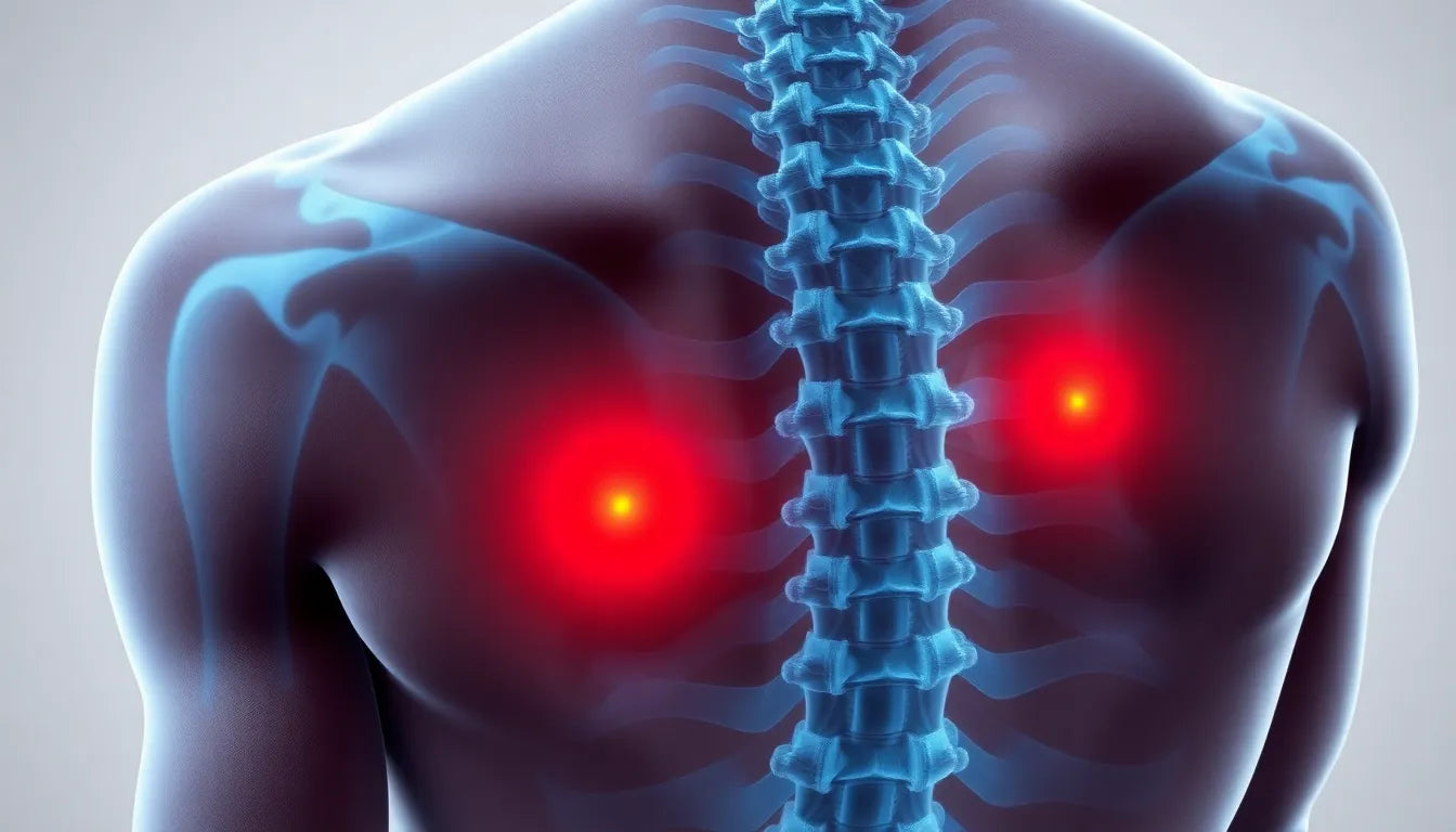 Verlicht je rug: ontdek oplossingen voor cyphose dorsale - Illustration