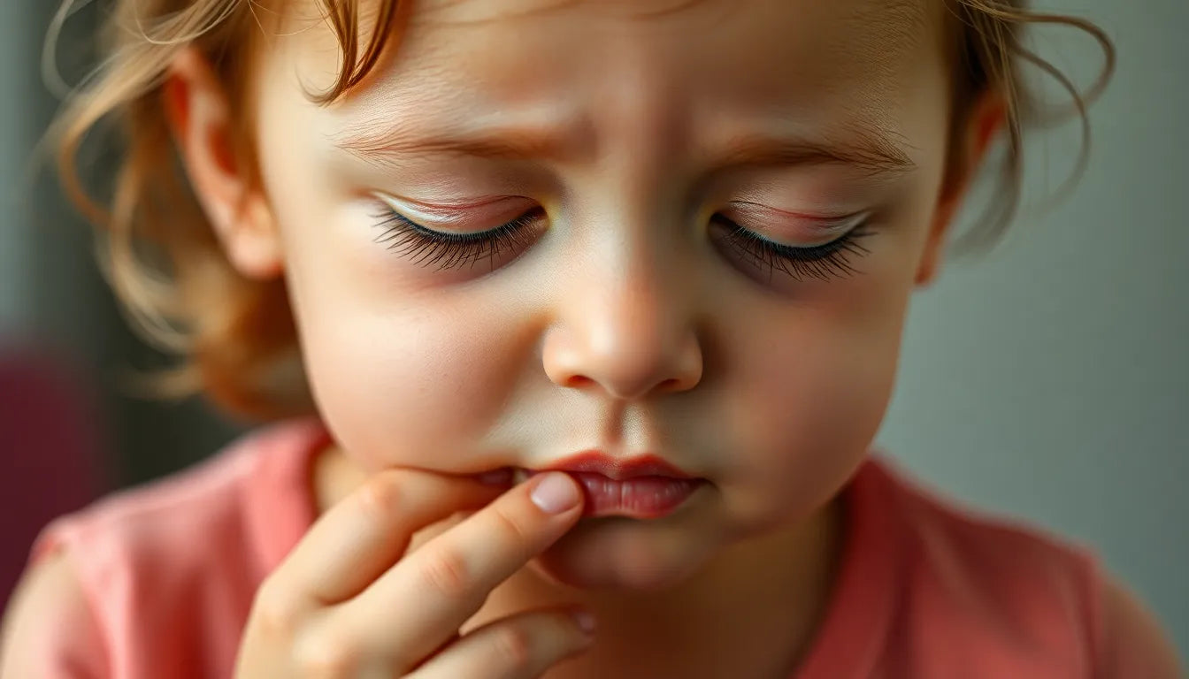 Wanneer moet je je zorgen maken om koorts en nekpijn bij kinderen? - Illustration
