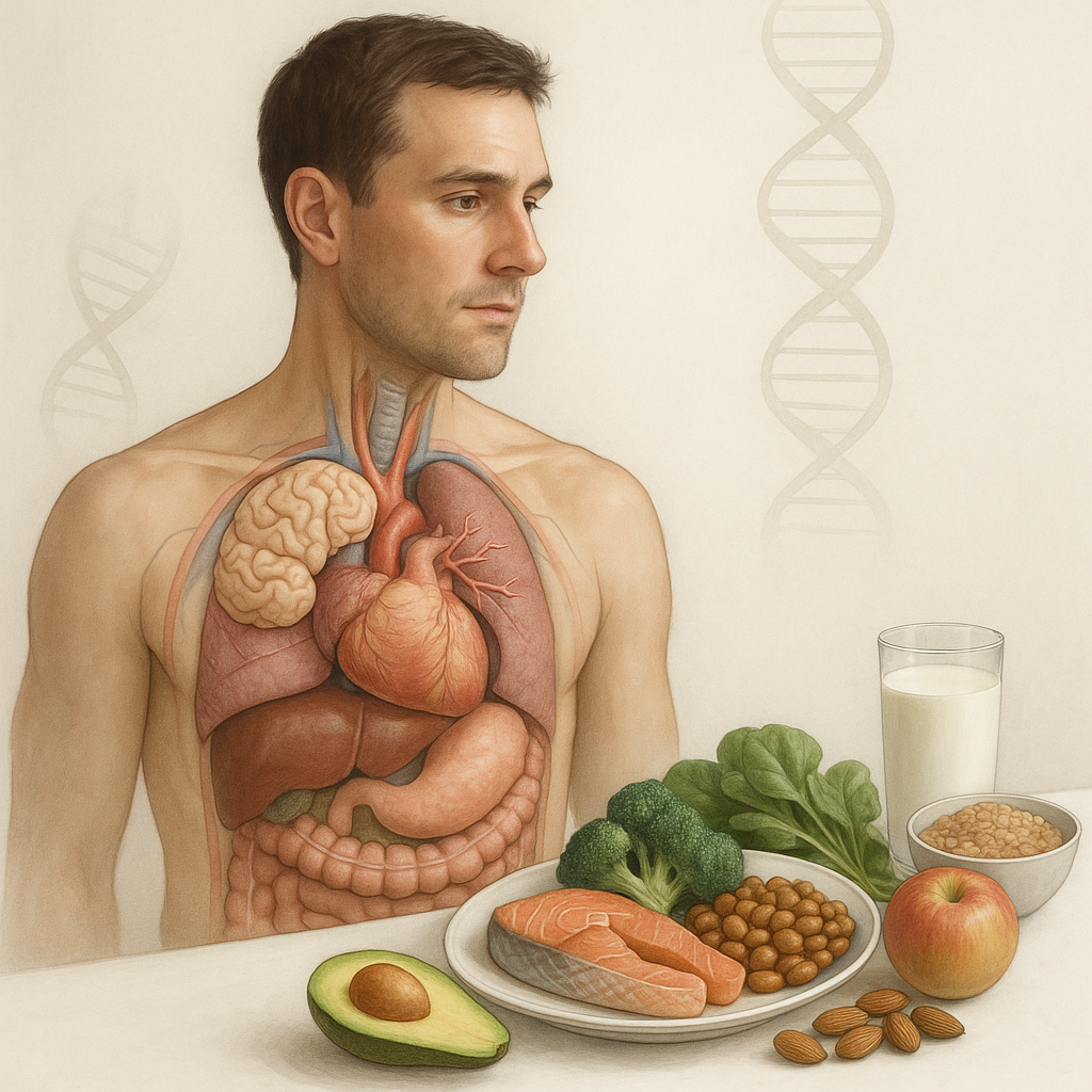 Voeding en gezondheid: de sleutel tot een energiek leven - Illustration
