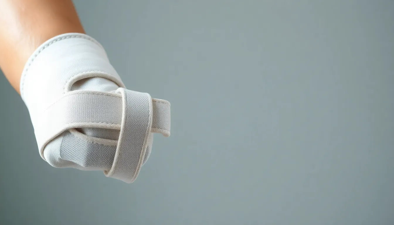 Verlicht polsklachten met de juiste attelle poignet - Illustration