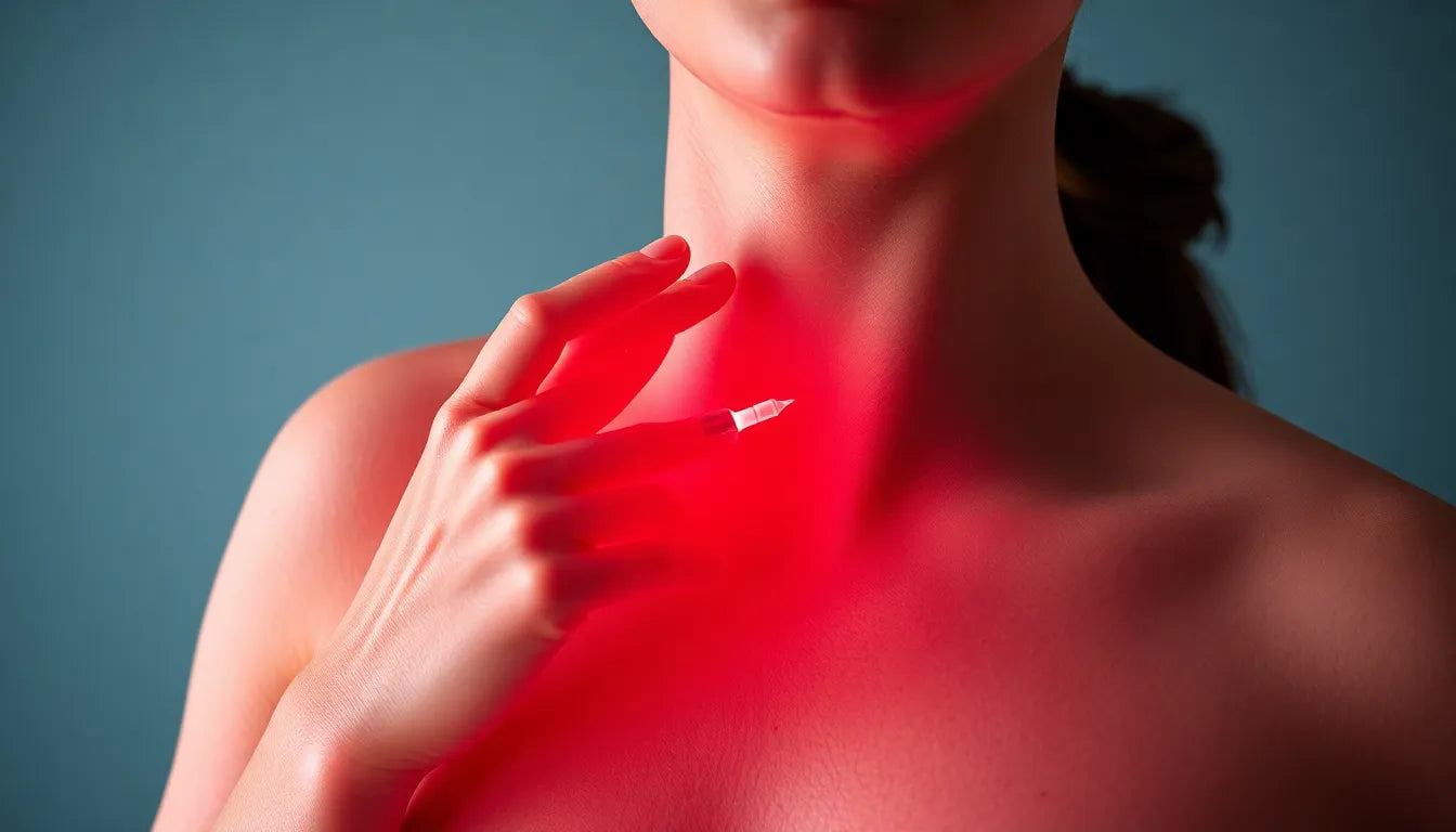 Verlicht nekpijn na vaccinatie met effectieve oplossingen - Illustration