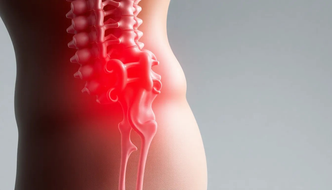 Laat pijn in de linker onderrug je leven niet beheersen - Illustration