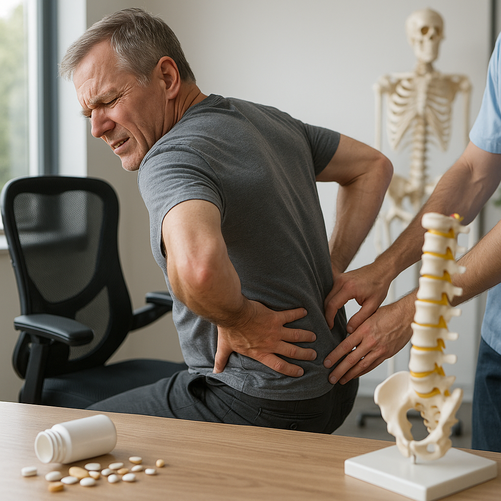 Verlicht rugpijn: ontdek effectieve analgésiques dos opties - Illustration